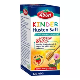 ABTEI Sirop contre la toux pour enfants Guimauve et miel, 120 ml