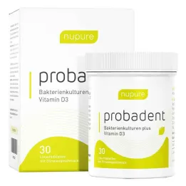 Pastilles de flore orale au citron Nupure probadent, 30 pc