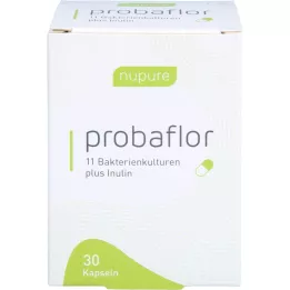 NUPURE probiotiques probaflor pour bouchons de réhabilitation intestinale, 30 pièces