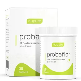 NUPURE probiotiques probaflor pour bouchons de réhabilitation intestinale, 30 pièces