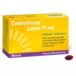 CENTROVISION Gélules de lutéine 15 mg, 30 pcs
