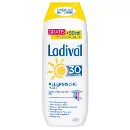LADIVAL gel peau allergique LSF 30, 250 ml