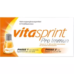VITASPRINT Bouteilles deau Pro Immun, 8 pièces