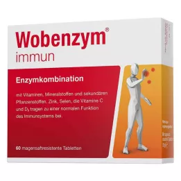 WOBENZYM Comprimés gastro-résistants immun, 60 pcs