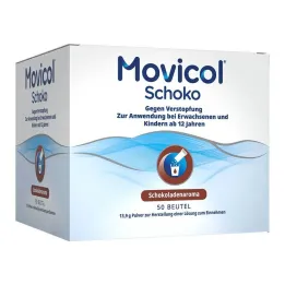 Poudre de chocolat Movicol pour solution orale à base de plantes, 50 pc