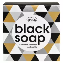 MADE BY SPEICK Savon noir au charbon actif, 100 g