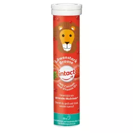 INTACT Comprimés effervescents Löwenstark avec calcium, 15 pcs