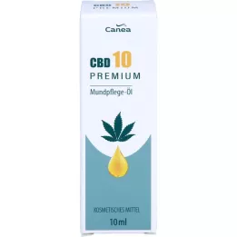 CBD CANEA Huile de chanvre de qualité supérieure à 10 %, 10 ml