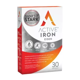 ACTIVE IRON Capsules de fer, 30 unités