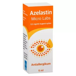 AZELASTIN Micro Labs 0,5 mg/ml gouttes oculaires, 6 ml