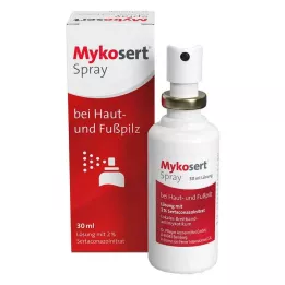 MYKOSERT Spray contre les mycoses de la peau et des pieds, 30 ml