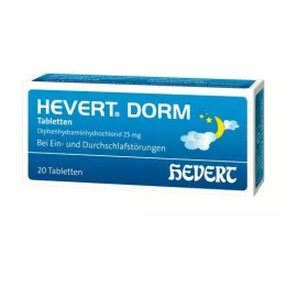 HEVERT DORM Tablettes, 20 pc