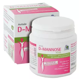 D-MANNOSE PLUS 2000 mg poudre avec vitamines et minéraux, 100 g