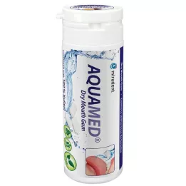MIRADENT Chewing-gum Aquamed pour la bouche sèche, 30 g