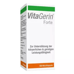 VITA GERIN Forte capsules molles, 100 pcs