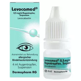 LEVOCAMED Suspension de collyre à 0,5 mg/ml, 4 ml