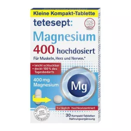 TETESEPT Comprimés à haute dose de magnésium 400, 30 pcs