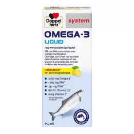 DOPPELHERZ Système liquide Omega-3, 150 ml