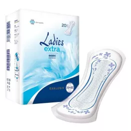 PARAM LADIES EXKLUSIV Insert dincontinence supplémentaire, 20 pièces