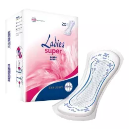 PARAM LADIES EXKLUSIV Insert dincontinence super, 20 pièces
