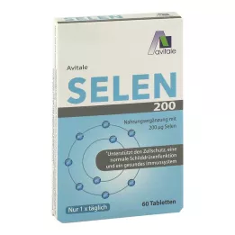 SELEN Comprimés de 200 µg, 60 pièces
