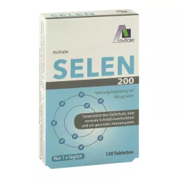 SELEN Comprimés de 200 µg, 120 pièces