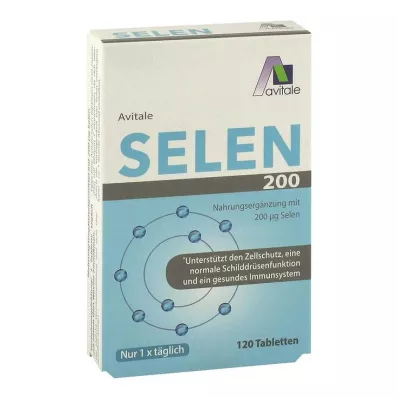 SELEN Comprimés de 200 µg, 120 pièces