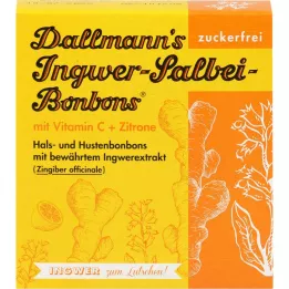 DALLMANNBonbons au gingembre et à la sauge, 37 g
