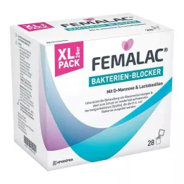 FEMALAC Poudre anti-bactérienne, 28 pièces