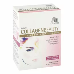 COLLAGENBEAUTY plus bâtonnets dacide hyaluronique + élastine, 30 pièces