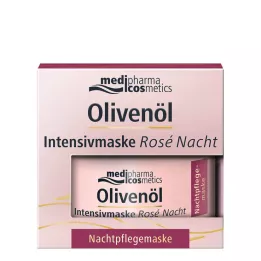 OLIVENÖL INTENSIVMASKE Crème de nuit à la rose, 50 ml