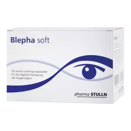 BLEPHA SOFT Lingettes nettoyantes pour paupières, 30 pièces