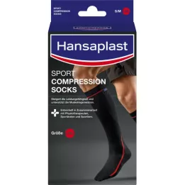 Hansaplast Chaussettes de compression sportive Taille L, 2 pc