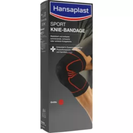HANSAPLAST Sport Knie-Bandage Gr.L, 1 pc