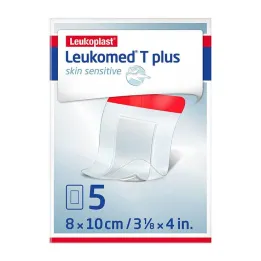 Leukomed® T plus peau sensible 8x10 cm, 5 pc