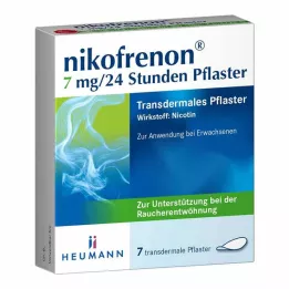 NIKOFRENON Timbre transdermique 7 mg/24 heures, 7 pcs