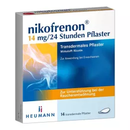 NIKOFRENON Timbre transdermique 14 mg/24 heures, 14 pcs