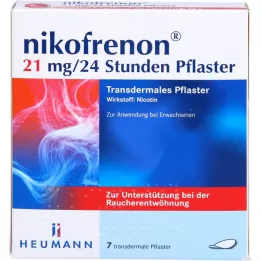 NIKOFRENON 21 mg / 24 heures Transdermal en plâtre, 7 pc