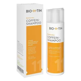 Shampoing à la caféine H-Tin biologique, 200 ml