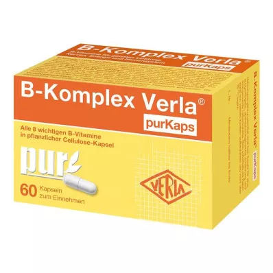 B-KOMPLEX Verla pur Kaps, 60 St B-KOMPLEX Verla pur Kaps, 60 St