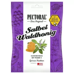 PECTORAL Sachet de bonbons au miel de la forêt de sauge, 72 g