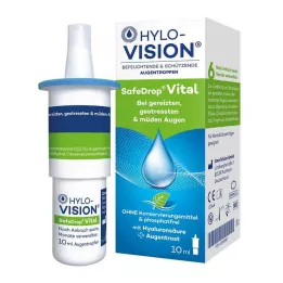 HYLO-VISION SafeDrop Vital gouttes oculaires, 10 ml