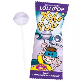 MIRADENT XyliPOP Lolli Soins dentaires Lolli Myrtille 1X6 g, 1X6 g