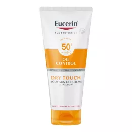 EUCERIN Gel-Crème Solaire Oil Control Corps LSF 50+, 200 ml