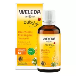 WELEDA Huile de massage pour le ventre de bébé, 50 ml