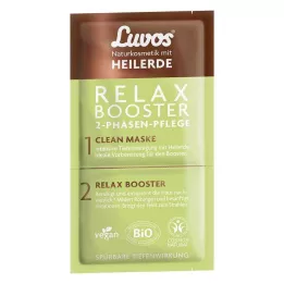 LUVOS Booster relaxant à largile cicatrisante&amp;Masque nettoyant 2+7,5 ml, 1 P