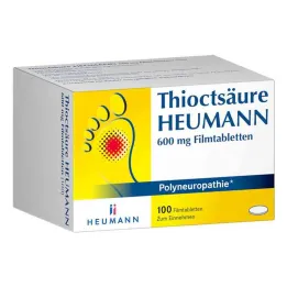 Acide thioctique Heumann 600 mg, comprimés pelliculés (100 comprimés)