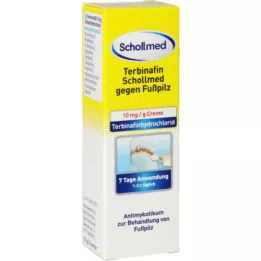 TERBINAFIN Schollmed contre le pied dathlète 10 mg / g de crème, 15 g