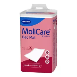 MOLICARE Tapis de lit Premium 7 gouttes 60x90 cm, 25 pièces