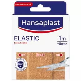 HANSAPLAST Pflaster élastique 8 CMX1 M, 1 pc